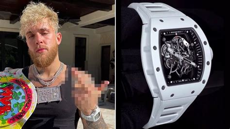 jake paul fake richard mille|Did Jake Paul Just Flex a Fake Richard Mille Luxury Watch and .